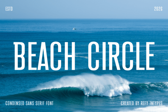 Beach Circle: A Modern Sans Serif for Bold Branding