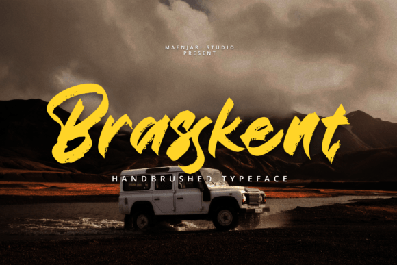 Brasskent: The Unapologetic Typeface for Bold Streetwear & Merch