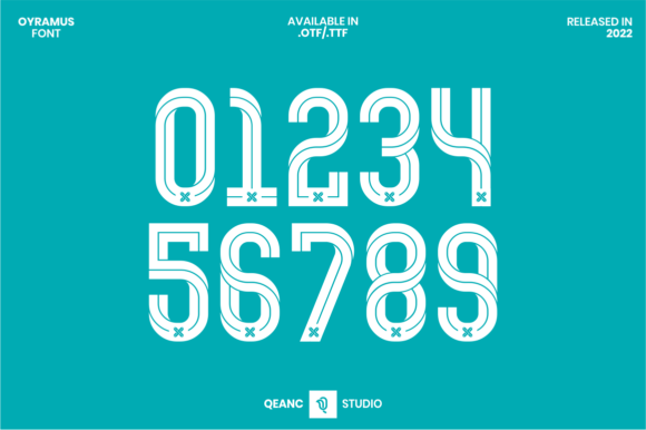 Oyramus: The Display Font for High-Impact Sports Design