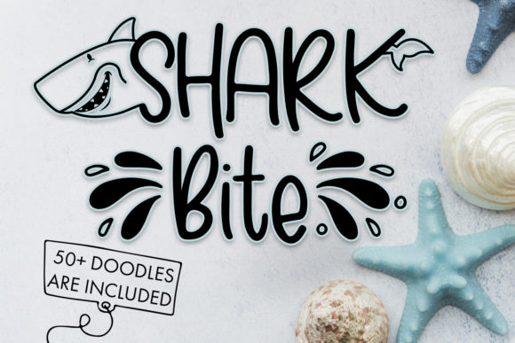 Shark Bite: A Nautical Font with a Splash of Personality