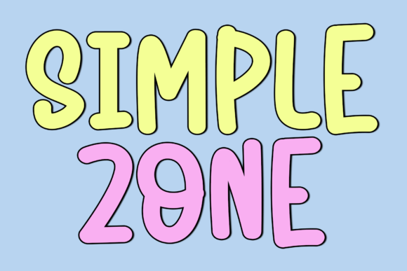 Simple Zone: A Handwritten Font for Genuine Connection