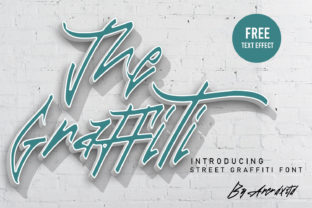 The Graffiti: A Brush Font That Feels Human