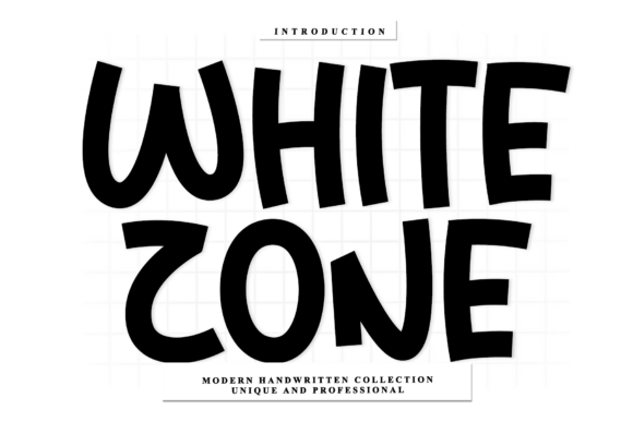 White Zone: A Handwritten Font for Authentic Branding